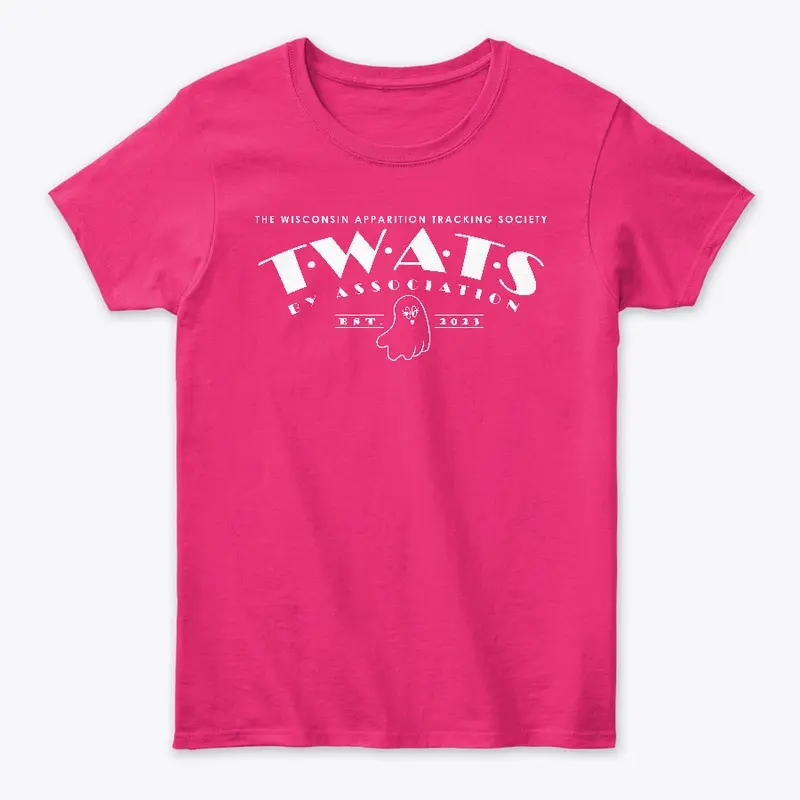 T.W.A.T.S. By Association - white logo